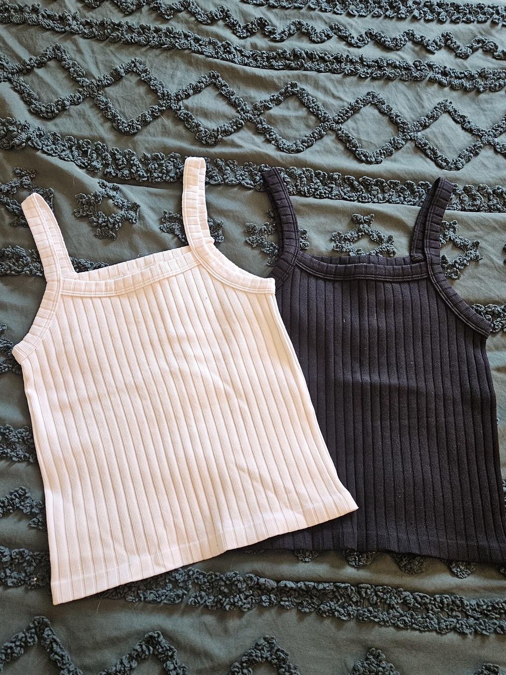Carly Jean Los Angeles Ribbed Camisole Tanks